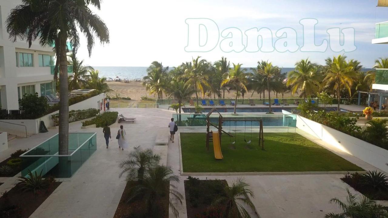 Hermoso Apartamento En La Playa Cartagena Bagian luar foto